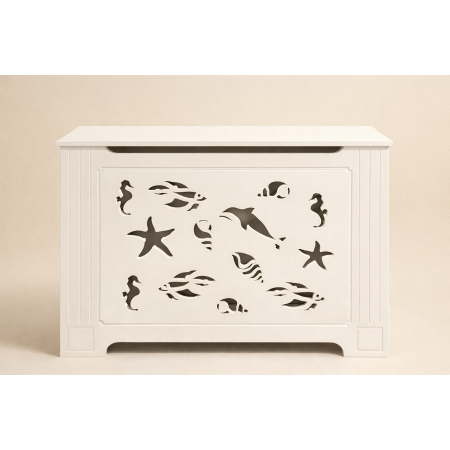 Декоративный экран для радиатора в детскую комнату A-44